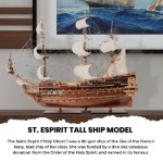 T149 St. Espirit Tall Ship Model 